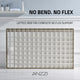 ANZZI Shower Base 60 in. L x 30 in. W Shower Pan Base with Left Drain in Glossy White Marine Acrylic