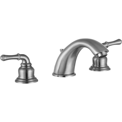 L-AZ136BN - ANZZI Prince 8 in. Widespread 2-Handle Bathroom Faucet in Brushed Nickel