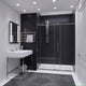 ANZZI Leon Series 60 in. by 76 in. Frameless Sliding Shower Door with Handle