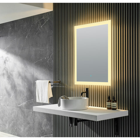 BA-LMDFX003AL - ANZZI Olympus 36 in. x 24 in. Frameless LED Bathroom Mirror