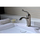 L-AZ009BN - Arc Series Single Hole Single-Handle Low-Arc Bathroom Faucet in Brushed Nickel