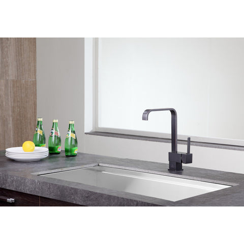 KF-AZ220ORB - Sabre Single-Handle Standard Kitchen Faucet in Oil Rubbed Bronze