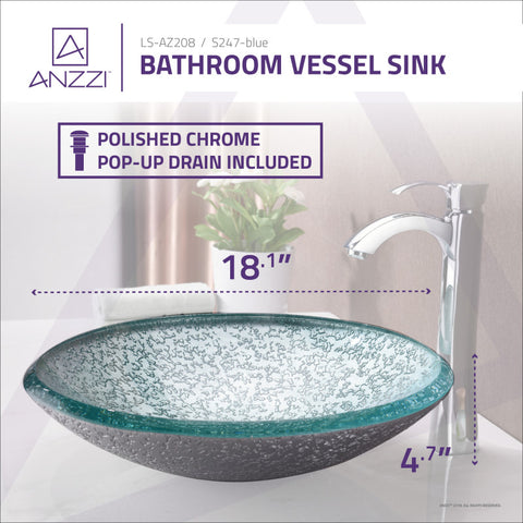 ANZZI Arc Series Vessel Sink