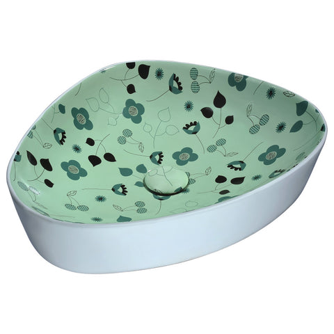 LS-AZ262 - ANZZI Franco Series Ceramic Vessel Sink in Mint Green