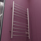 ANZZI Crete 10-Bar Stainless Steel Wall Mounted Towel Warmer Rack