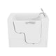 ANZZI Coupe Series 29 in. x 53 in. Right Drain Wheelchair Access Walk-In Soaking Tub in White