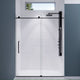 ANZZI Leon Series 60 in. by 76 in. Frameless Sliding Shower Door with Handle