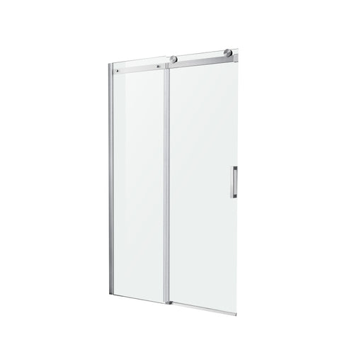 ANZZI Rhodes Series 60 in. x 76 in. Frameless Sliding Shower Door with Handle