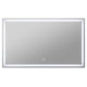 BA-LMDFX021AL - ANZZI ANZZI 36-in. x 60-in. Frameless LED Front/Back Light Bathroom Mirror w/Defogger