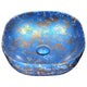 ANZZI Marbled Series Ceramic Vessel Sink in Marbled Tulip Finish