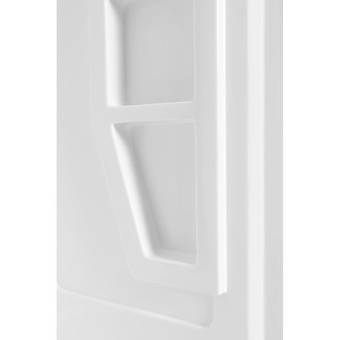 ANZZI Gradient 36 in. x 36 in. x 74 in. 2-piece DIY Friendly Corner Shower Surround in White