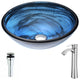 Soave Series Deco-Glass Vessel Sink