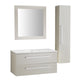 V-CQA001-39 - ANZZI Conques 39 in. W x 20 in. H Bathroom Vanity Set in Rich White