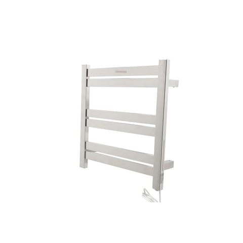 Starling 6-Bar Stainless Steel Wall Mounted Electric Towel Warmer Rack in Polished Chrome Starling 6-Bar Stainless Steel Wall Mounted Electric Towel Warmer Rack in Polished Chrome