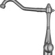 Patriarch Single Handle Standard Kitchen Faucet in Brushed Nickel