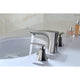 ANZZI Chord Series 8 in. Widespread 2-Handle Low-Arc Bathroom Faucet in Brushed Nickel