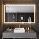 BA-LMDFX021AL - ANZZI ANZZI 36-in. x 60-in. Frameless LED Front/Back Light Bathroom Mirror w/Defogger