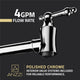 Marca 360-Degree 24 in. Wall Mounted Pot Filler with Dual Swivel in Polished Chrome