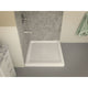 SB-AZ009WH-R - ANZZI ANZZI Series 36 in. x 36 in. Double Threshold Shower Base in White