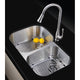 K-AZ3220-3B - Moore Undermount Stainless Steel 32 in. 0-Hole 60/40 Double Bowl Kitchen Sink in Brushed Satin