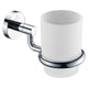 AC-AZ001 - ANZZI Caster Series 7 in. Toothbrush Holder in Polished Chrome