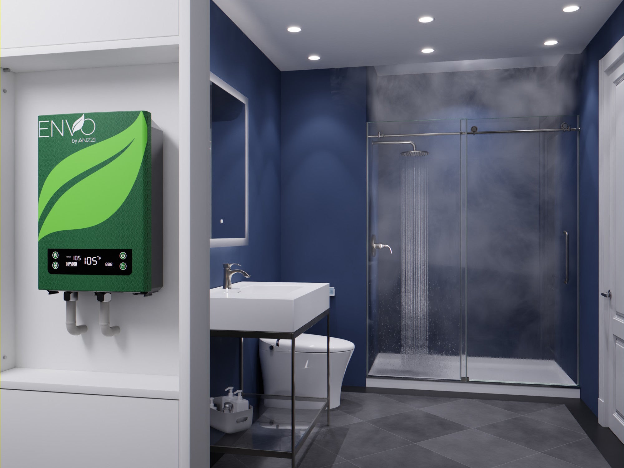 WH-AZ0M3-PRX - ANZZI ENVO Atami High-Capacity Tankless Electric