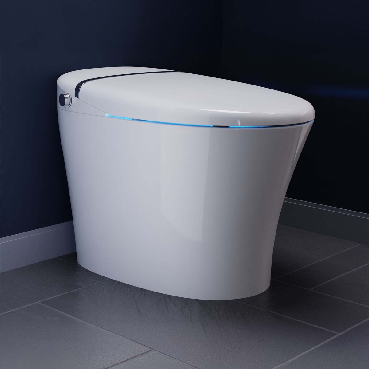 TL-STSF851WH - ANZZI ENVO Aura Elongated 1.28 GPF Smart Bidet