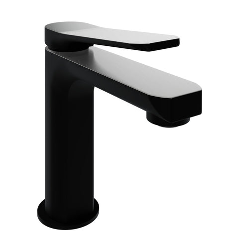 L-AZ900MB-BN - ANZZI Single Handle Single Hole Bathroom Faucet With Pop-up Drain in Matte Black & Brushed Nickel