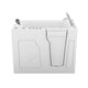 ANZZI Coupe Premier 53 - 60 in x 28 in. Right Drain Air and Whirlpool Jetted Walk-in Tub in White