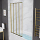 ANZZI 56-in. x 33-in. Accordion-Style Bathtub Shower Door
