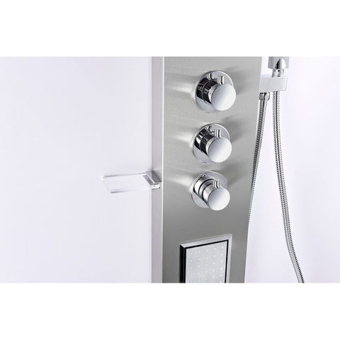 Mesmer 58 in. Full Body Shower Panel with Heavy Rain Shower and Spray Wand