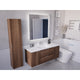 48 in. W x 20 in. H x 18 in. D Bath Vanity Set with Vanity Top in White with White Basin and Mirror