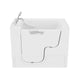 ANZZI Coupe Series 29 in. x 53 in. Left Drain Wheelchair Access Walk-In Soaking Tub in White