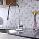 Apollo Single Handle Pull-Down Sprayer Kitchen Faucet in Polished Chrome