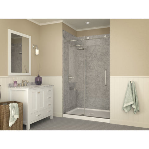 Fissure Series 36 in. x 48 in. Single Threshold Shower Base