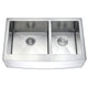 ANZZI Elysian Farmhouse 36 in. Kitchen Sink with Opus Faucet
