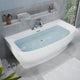 FT-AZ112-R - ANZZI 5.41 ft. Freestanding Bathtub in White