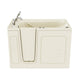 ANZZI Coupe Series 30 in. x 53 in. Left Drain Quick Fill Walk-In Air Tub in Biscuit