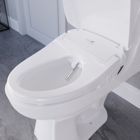 TL-AZEB101B - ANZZI Shore Smart Electric Bidet Toilet Seat with Remote Control and Heated Seat