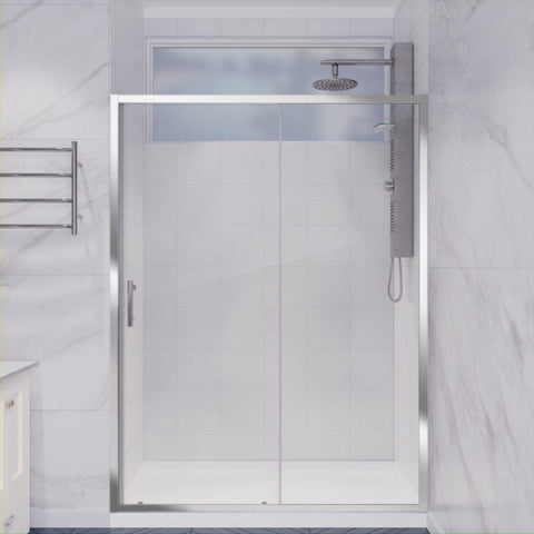 ANZZI Halberd 48 in. x 72 in. Framed Shower Door with TSUNAMI GUARD