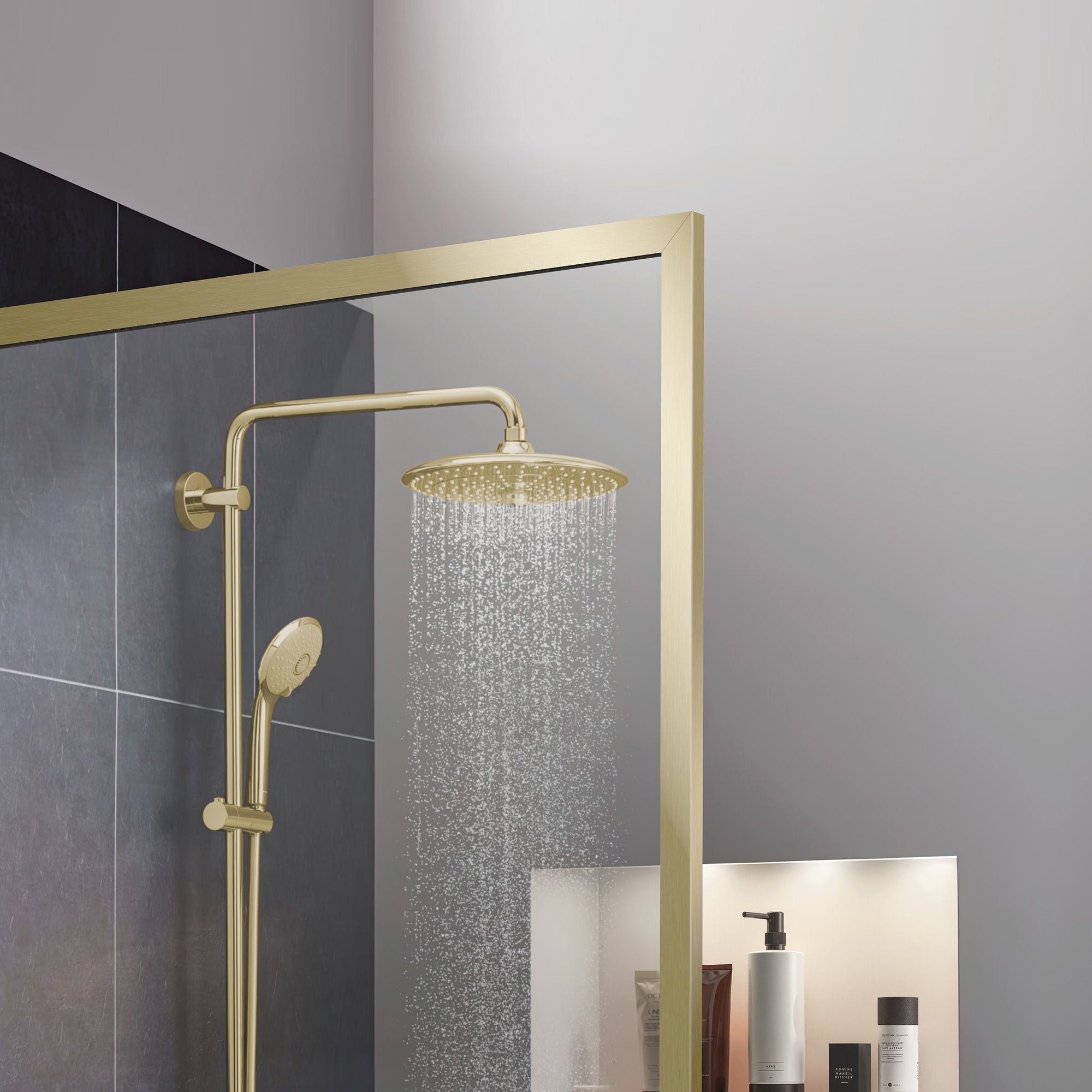 SD-AZ22-01PRX - ANZZI Welle 34 in. x 74 in. Framed Fixed Shower