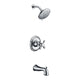 Mesto Series 1-Handle 2-Spray Tub and Shower Faucet