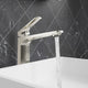 L-AZ904BN - ANZZI Single Handle Single Hole Bathroom Vessel Sink Faucet With Pop-up Drain in Brushed Nickel