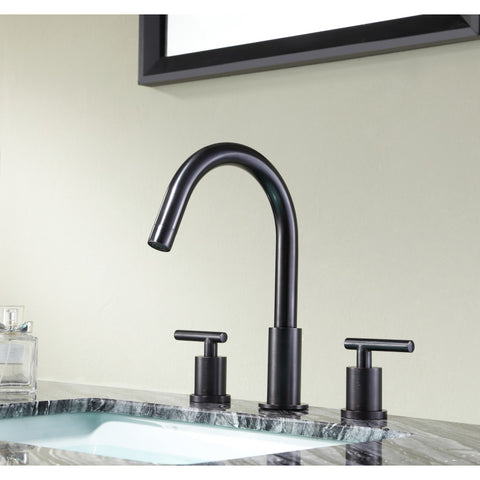 L-AZ190ORB - ANZZI Roman 8 in. Widespread 2-Handle Bathroom Faucet in Oil Rubbed Bronze