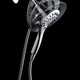 Retro-Fit 3-Spray Patterns with 7.48 in. Wall Mounted Dual Shower Heads with Magnetic Divert in Polished Chrome