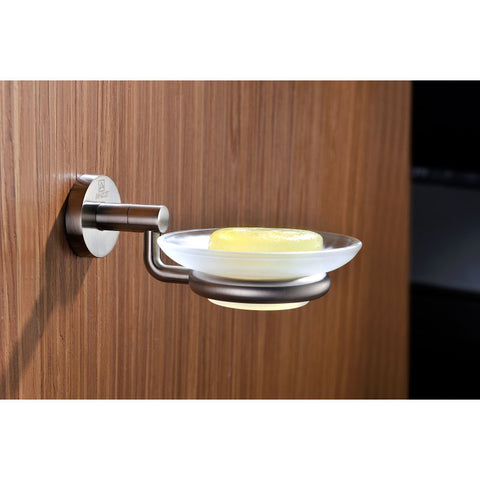 AC-AZ000BN - ANZZI Caster Series Soap Dish in Brushed Nickel