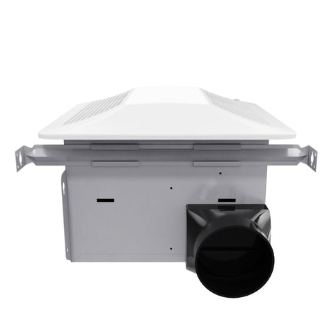 ANZZI 110 CFM 0.9 Sones Bathroom Exhaust Fan w/ Light - Humidity Sensor Ceiling Mount