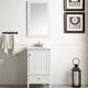 Alexander 21 in. W x 34.4 in. H Bathroom Vanity Set in Rich White