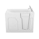 ANZZI Coupe Premier 53 - 60 in x 28 in. Right Drain Soaking Walk-in Tub in White