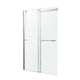 SD-FRLS05801CHR - ANZZI ANZZI Series 48 in. x 76 in. Frameless Sliding Shower Door with Horizontal Handle in Chrome